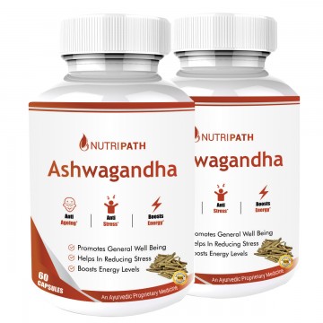 Nutripath Ashwagandha - 2 Bottle 